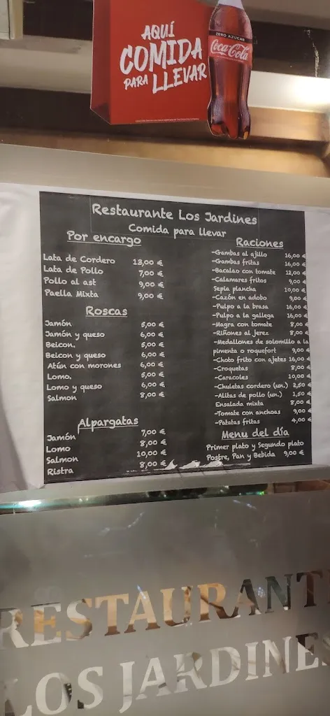 Menu_Restaurante los Jardines_Huéscar_immagine_3