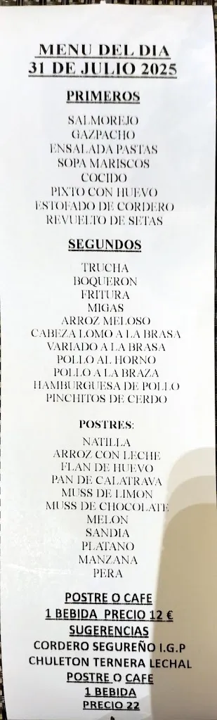 Menu_Restaurante El Maño 2_Huéscar_image_2