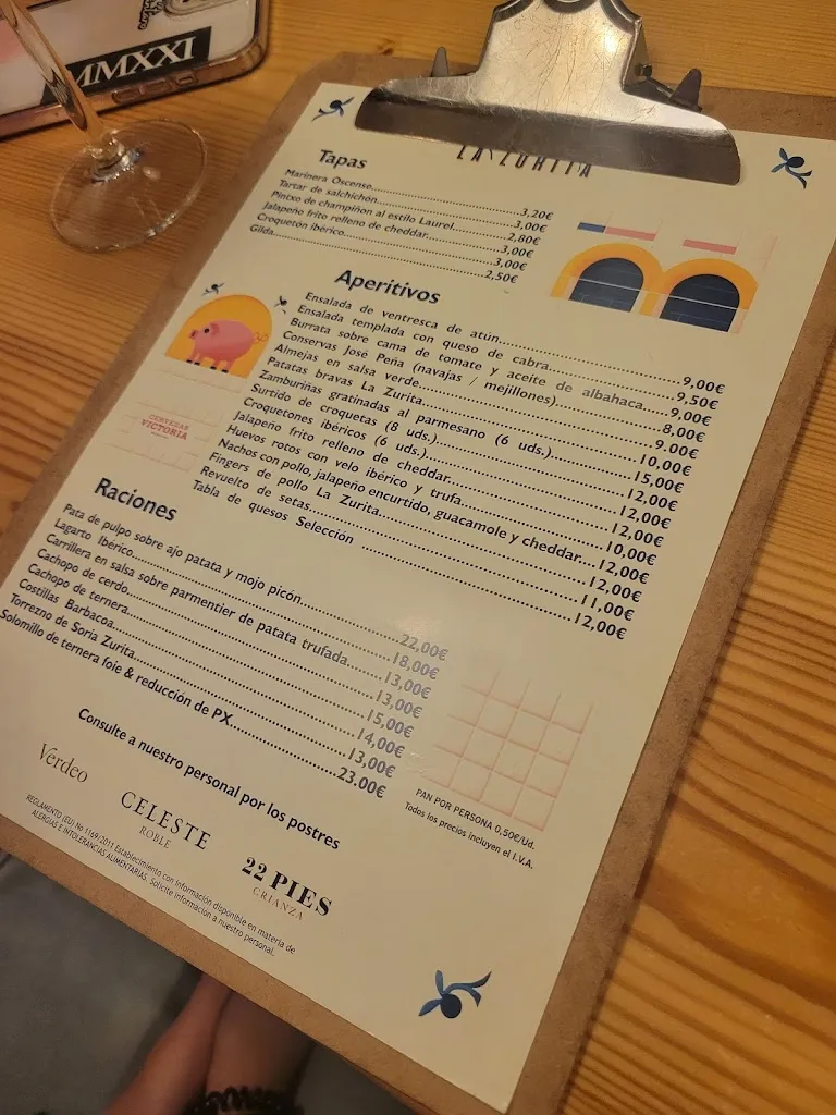 Menu_Cervecería La Zurita_Huéscar_image_3