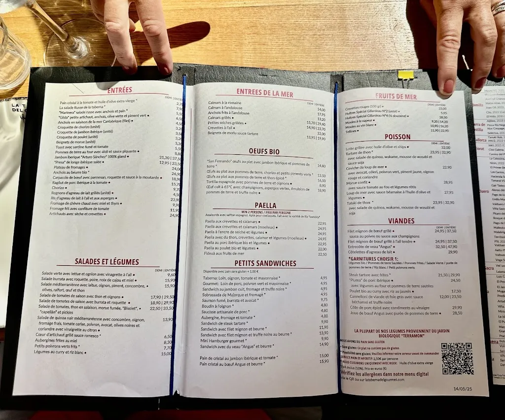 Menu_La Taberna del Gourmet_Alicante/Alacant_image_2