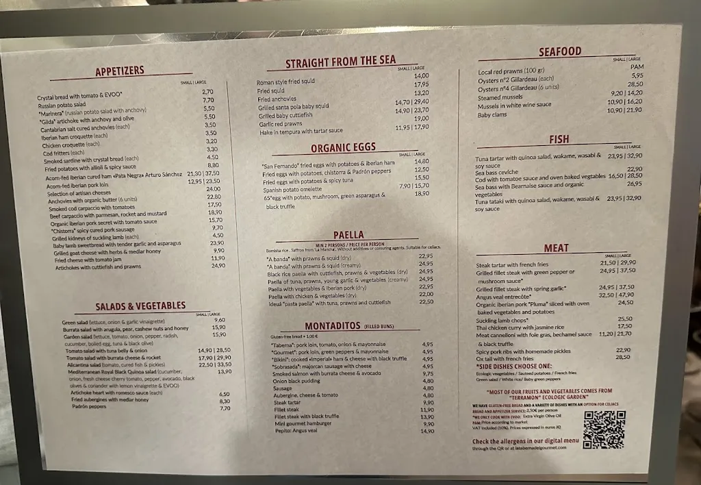 Menu_La Taberna del Gourmet_Alicante/Alacant_image_3