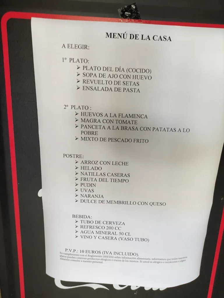 Menu_Area De Servicio Hotel La Nava_Iznalloz_image_3