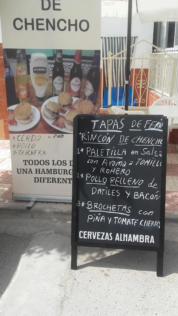 Menu_El Rincon de Chencho_Illora_image_1