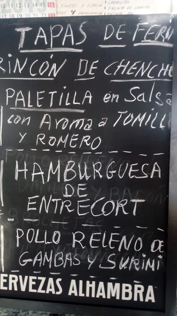 Menu_El Rincon de Chencho_Illora_image_2
