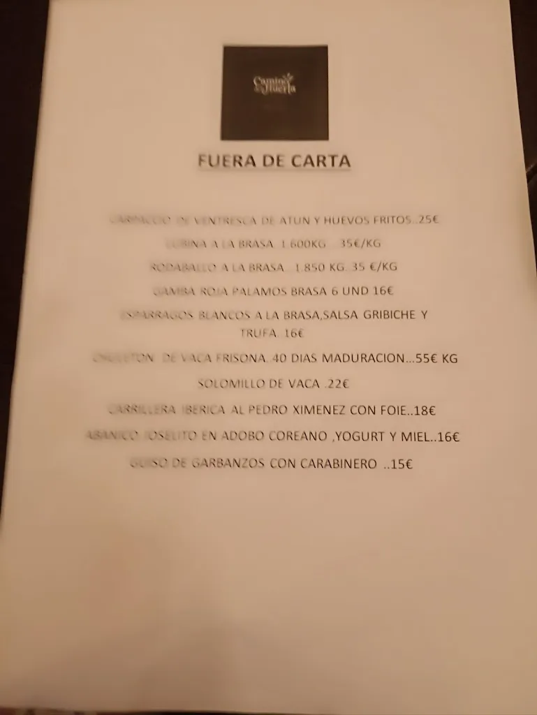 Menu_Camino De La Huerta_Illora_image_3