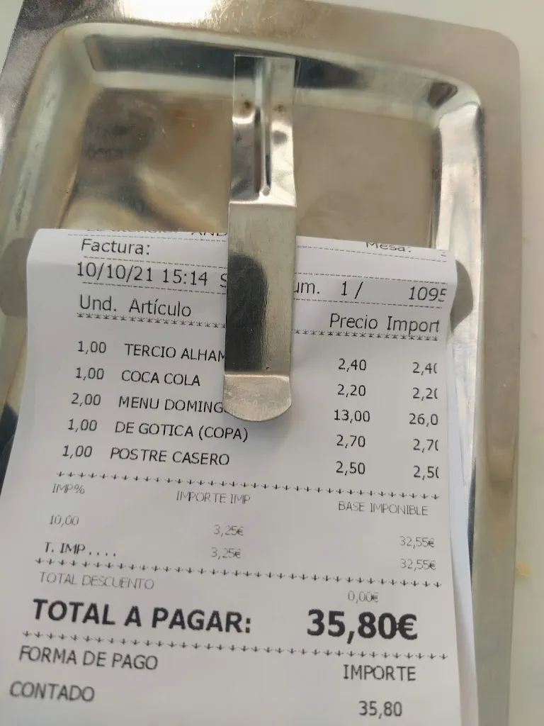 Kristy Lozano_Restaurante Las Águilas_Illora_review