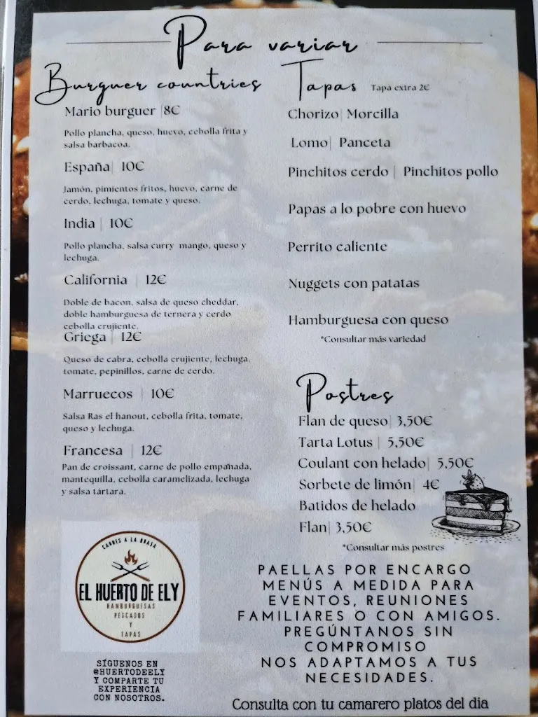 Menu_El Huerto de Ely_Jérez del Marquesado_image_2