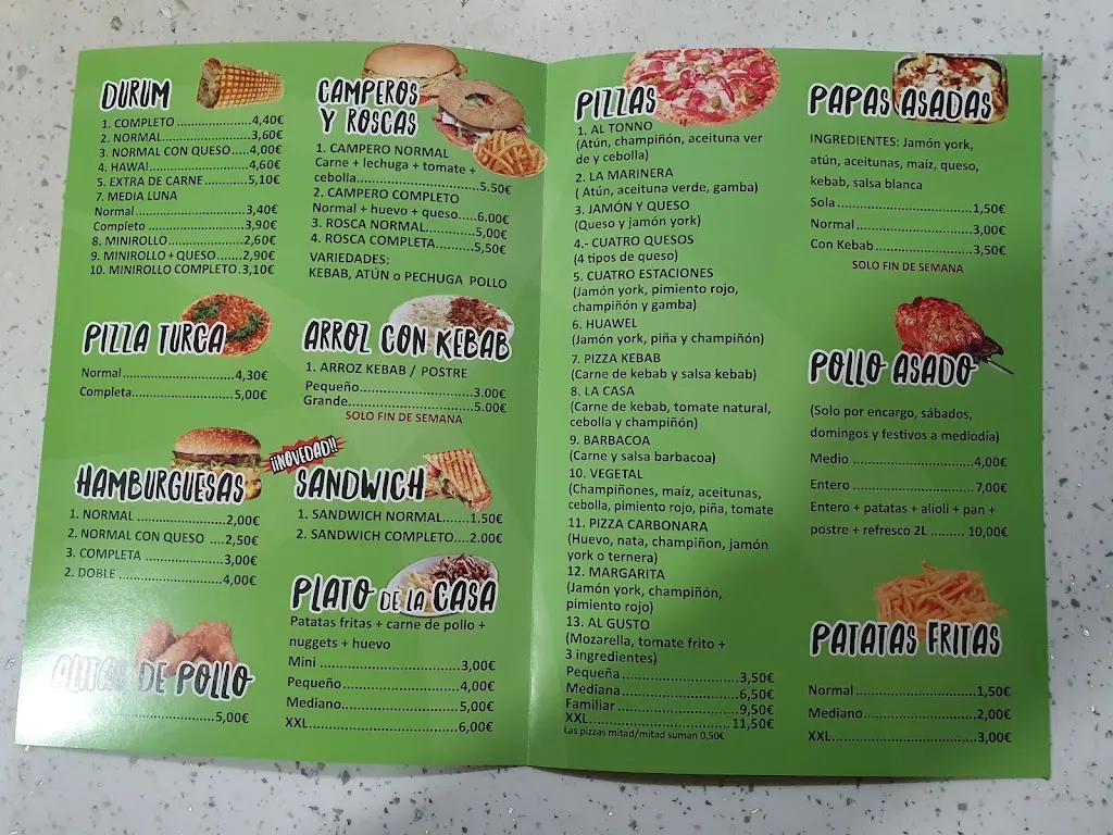 Menu_ROYAL DONER KEBAB_Láchar_image_1