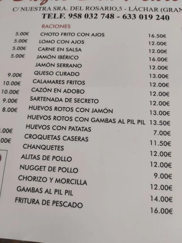 Menu_Horno duque de San pedro_Láchar_immagine_3