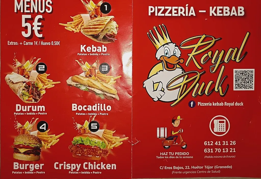Pizzería - kebab Royal Duck_Huétor Tájar_slider_image_2