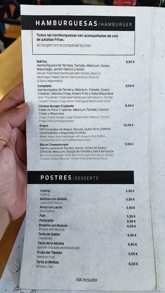 Menu_Área de servicio Vega Poniente_Huétor Tájar_image_1