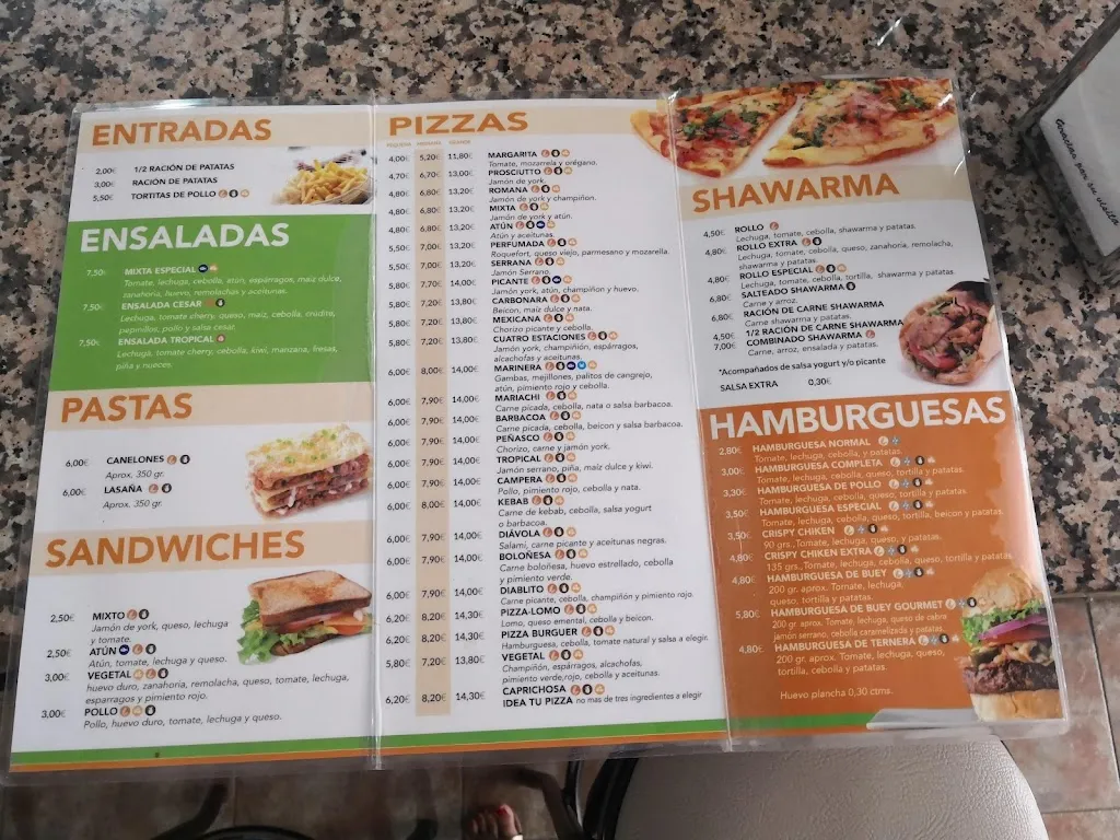 Menu_El Peñasco Pizzería_Huétor Tájar_image_2