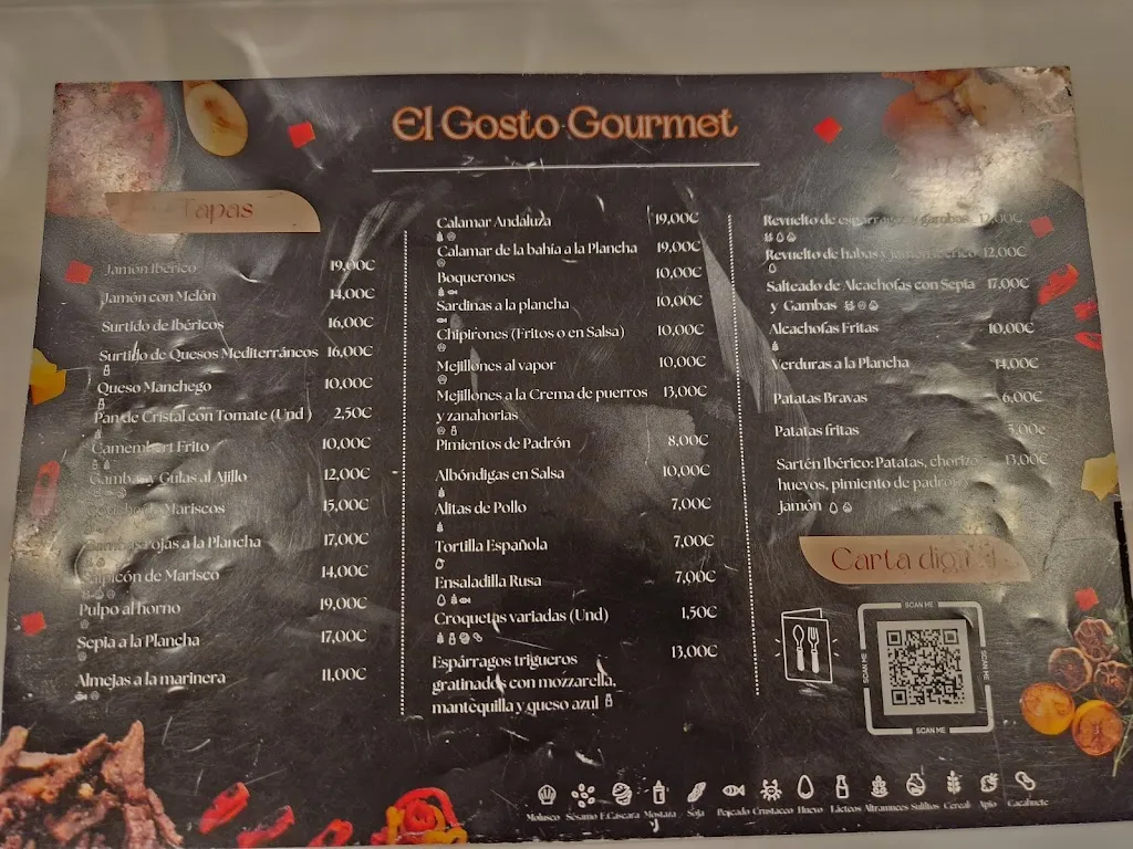 Menu_El Gosto del Gourmet_Alicante/Alacant_image_2