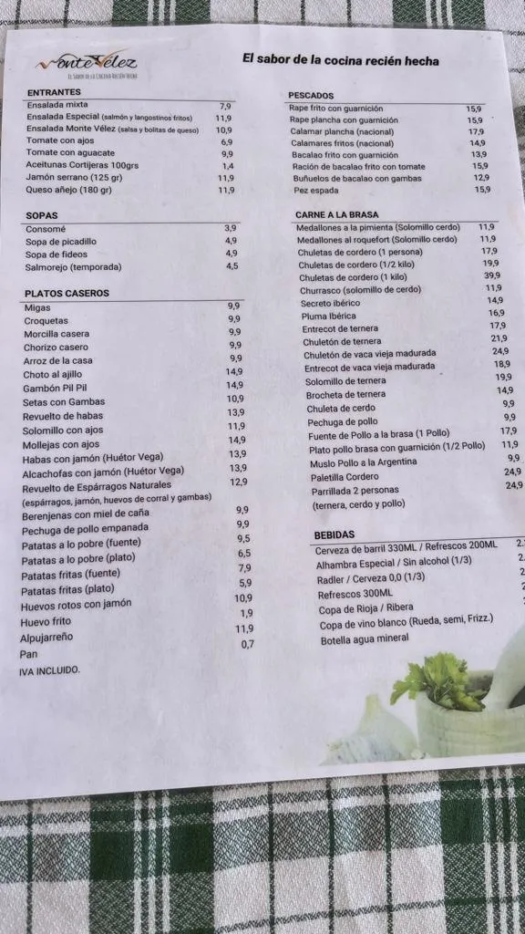 Menu_Restaurante Monte Vélez_Huétor Vega_image_4