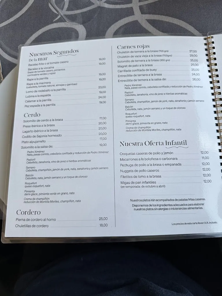 Menu_Restaurante Balcón del Genil_Huétor Vega_immagine_1