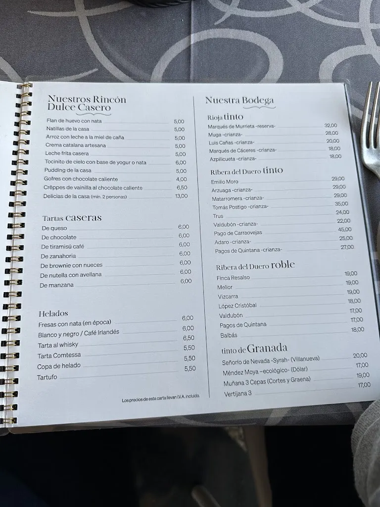 Menu_Restaurante Balcón del Genil_Huétor Vega_immagine_2