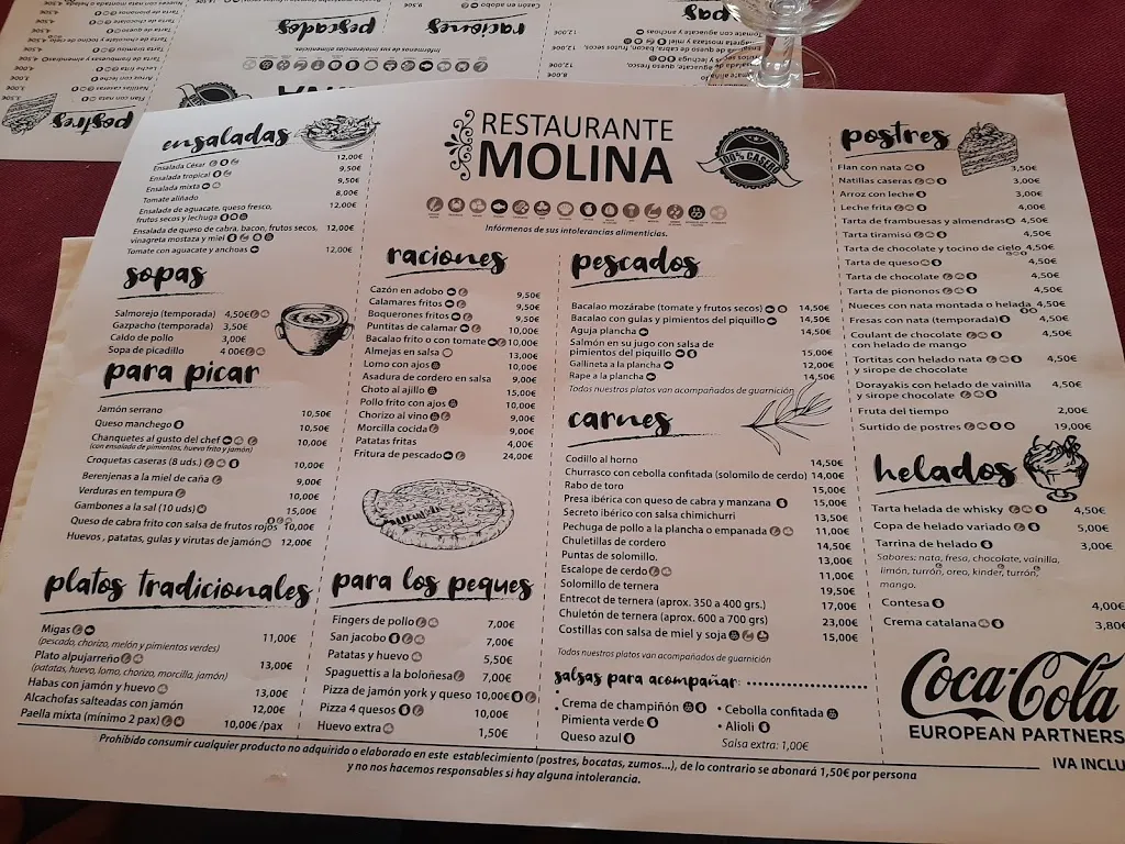 Menu_Restaurante Molina_Huétor Vega_image_1