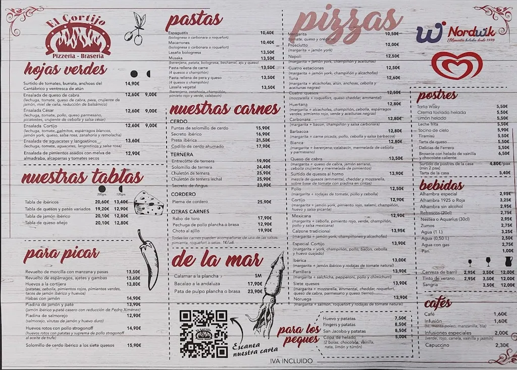 Menu_Restaurante El Cortijo_Huétor Vega_image_2