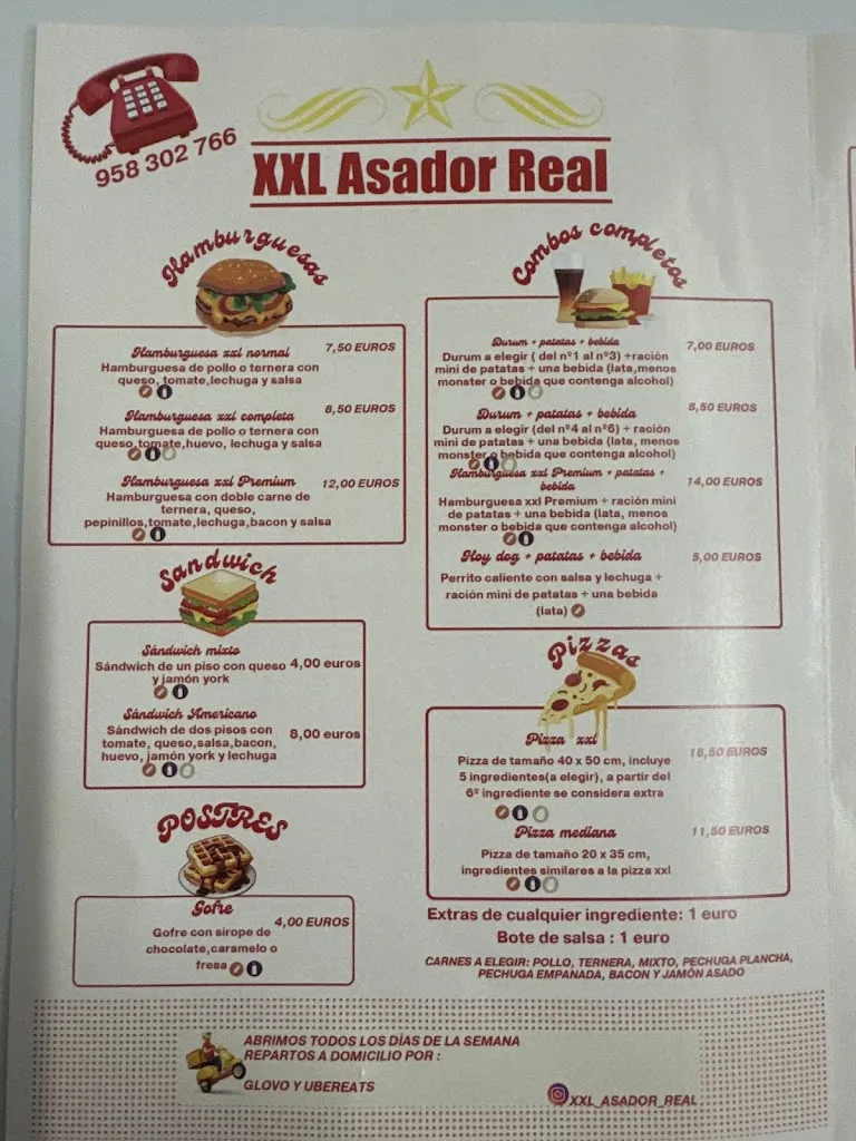 Menu_XXL Asador Real_Huétor Vega_image_1