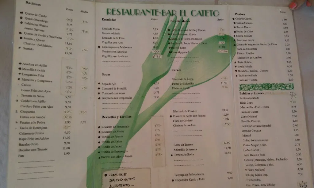 Menu_Restaurante El Cateto_Huétor Vega_image_2