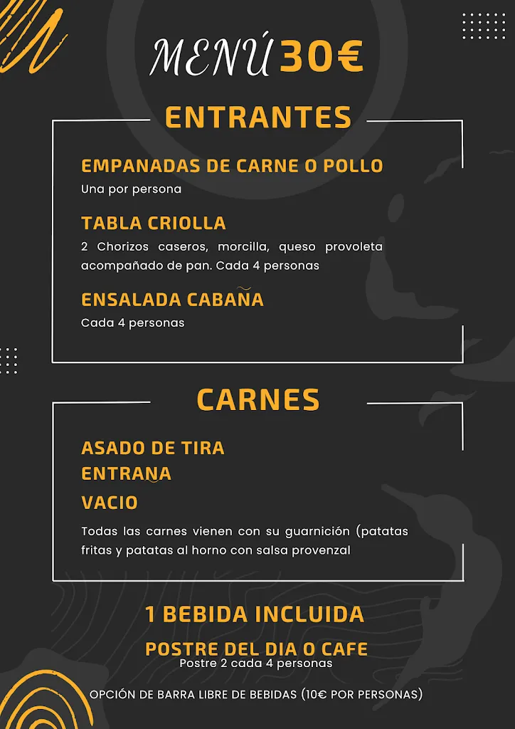 Menu_Cabaña Grill_Alicante/Alacant_immagine_1