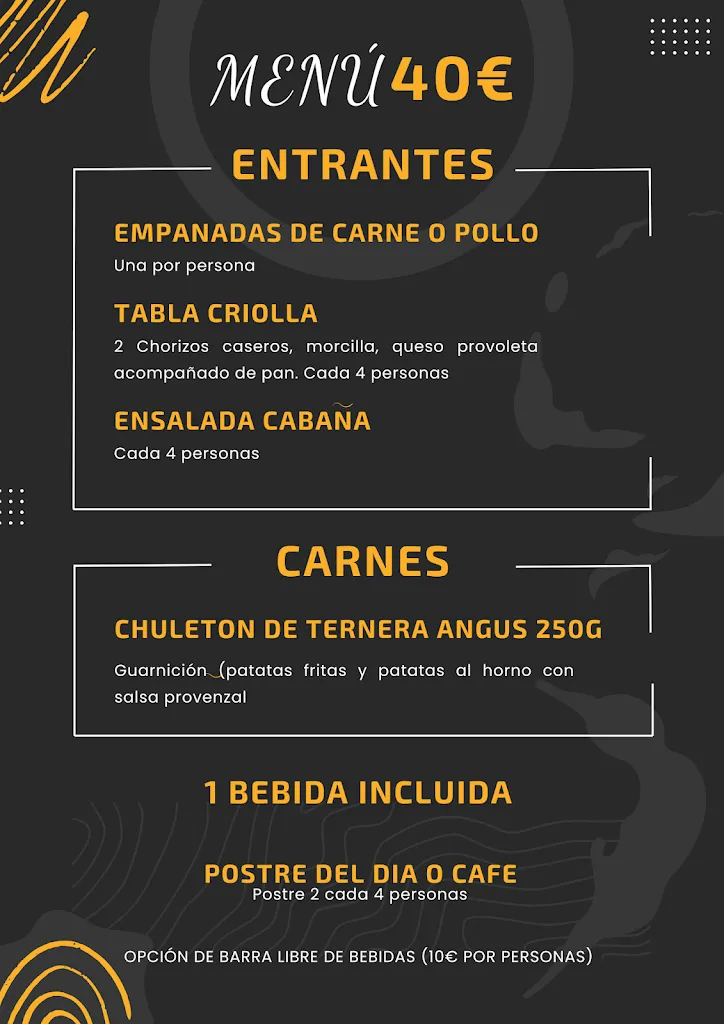 Menu_Cabaña Grill_Alicante/Alacant_immagine_2