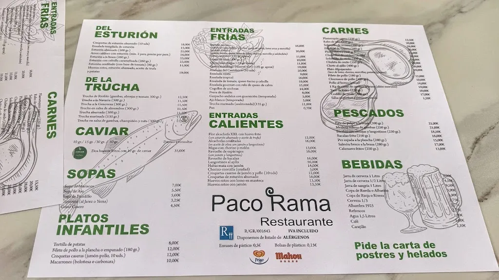 Menu_Restaurante Paco Rama_Loja_image_1