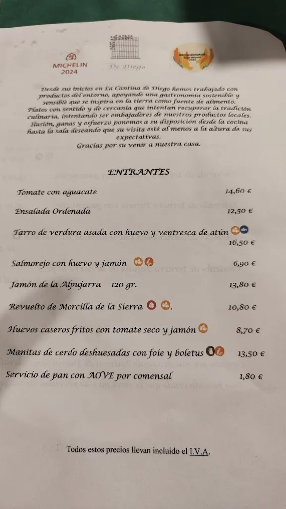 Menu_Restaurante La Cantina de Diego_Monachil_image_2