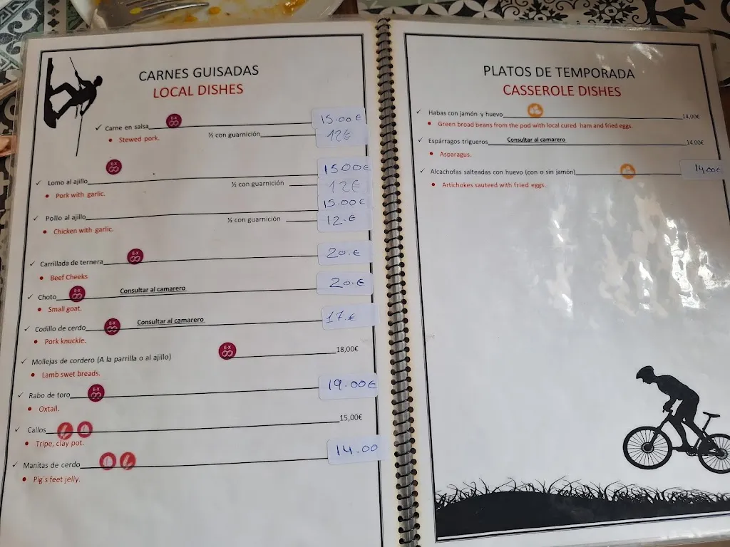 Menu_El Puntarrón_Monachil_image_1