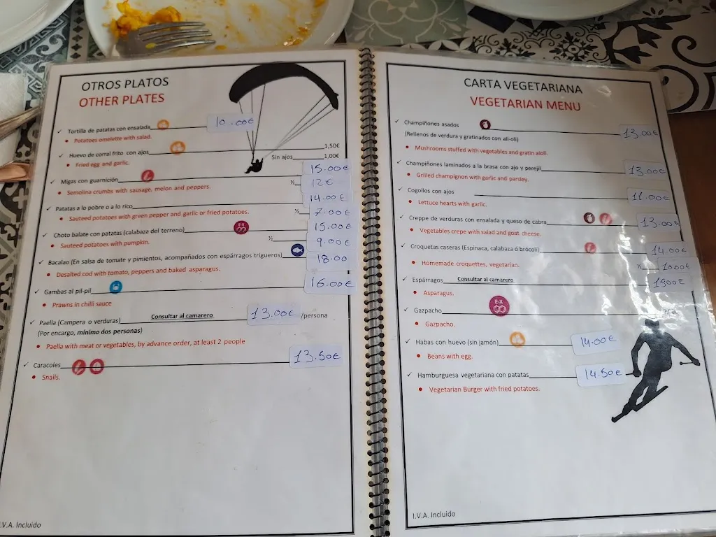 Menu_El Puntarrón_Monachil_image_2