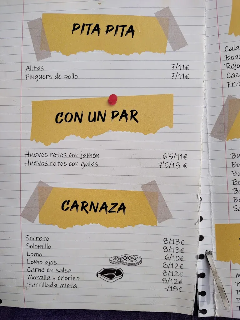 Menu_Breaking Bar La Plaza_Moclín_image_1