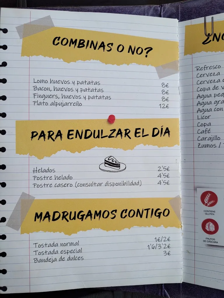 Menu_Breaking Bar La Plaza_Moclín_image_2