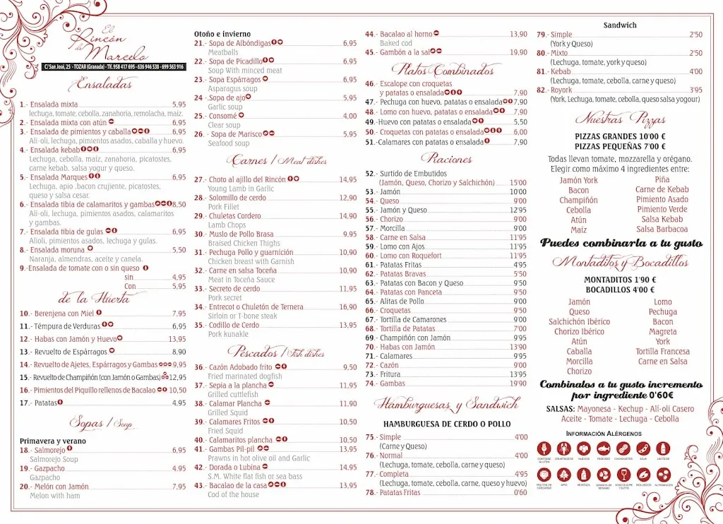 Menu_Rincón De Marcelo Restaurante_Moclín_image_4