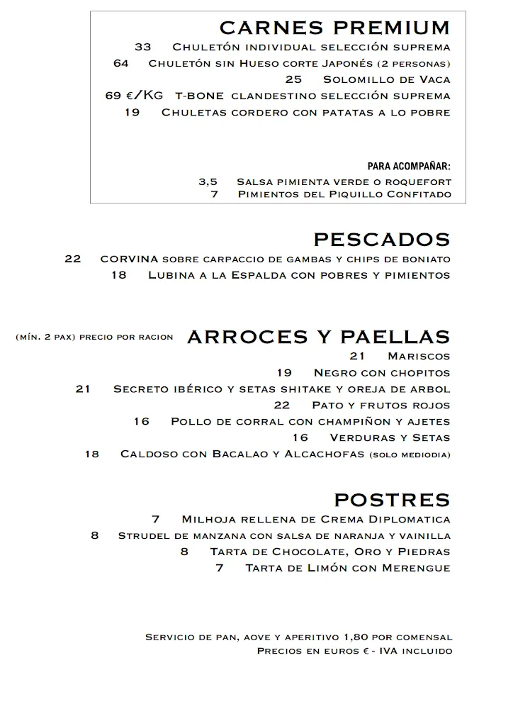 Menu_Picaro 1999_Alicante/Alacant_image_4