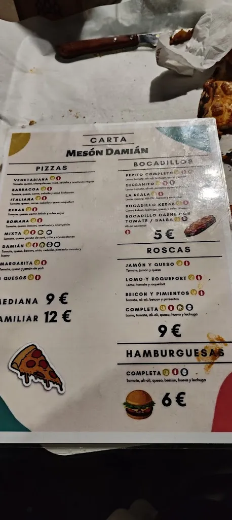 Menu_Mesón Damián_Molvízar_image_3