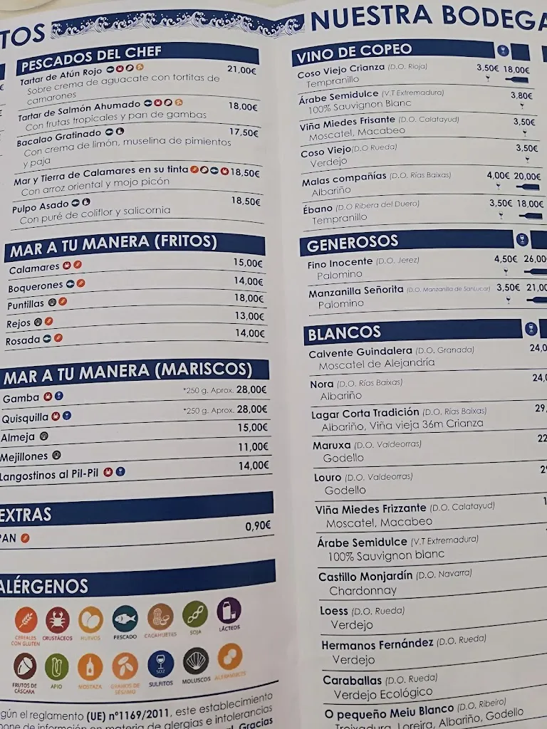 Menu_Restaurante Mar Azul_Molvízar_immagine_3