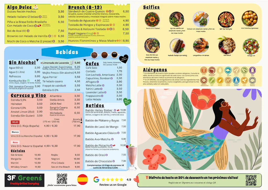 Menü_3F Greens_Alicante/Alacant_Bild_4