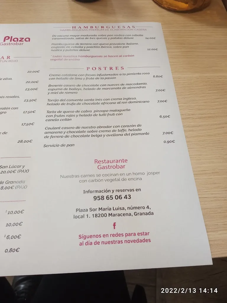 Menu_Restaurante Borneo Plaza. “Cocina de producto”._Maracena_image_3