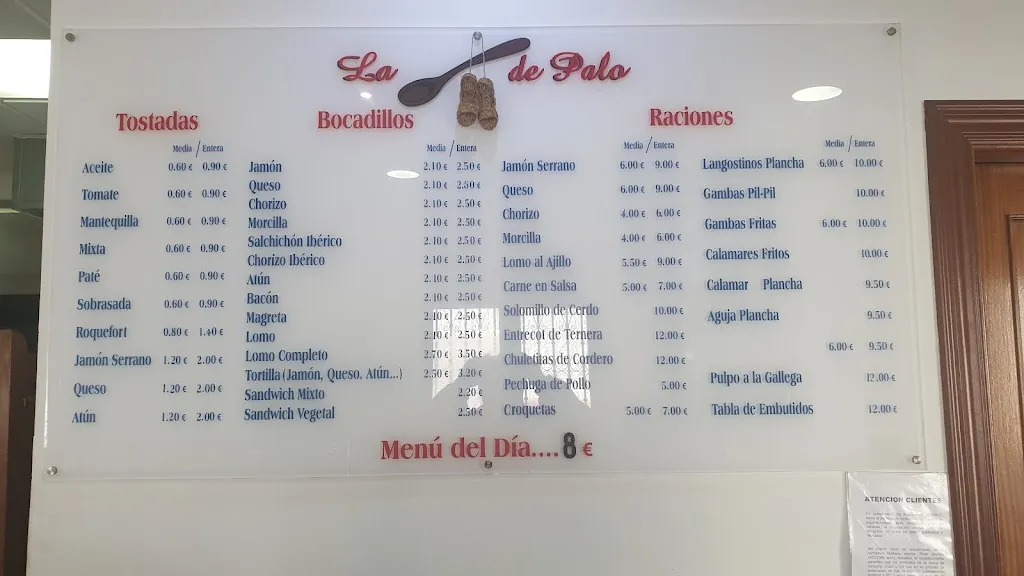 Menu_Restaurante La Cuchara De Palo_Maracena_image_1