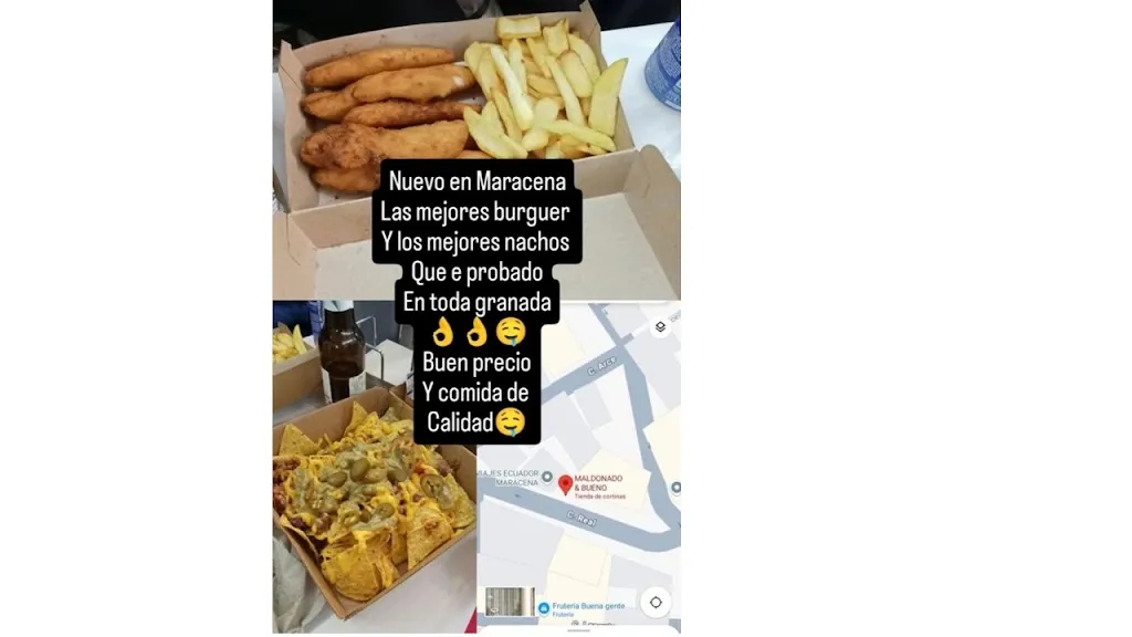 Menü_Distrito 26 Street Food_Maracena_Bild_4