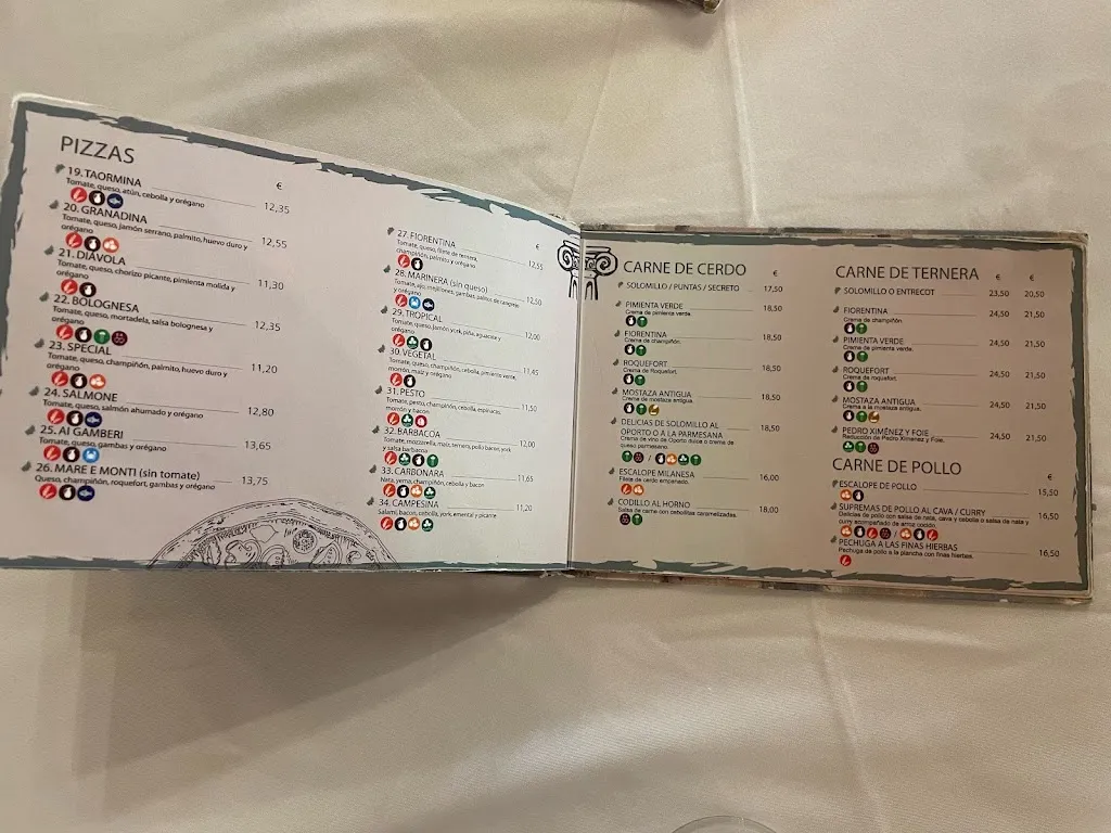 Menu_Restaurante La Fiorentina_Maracena_immagine_4