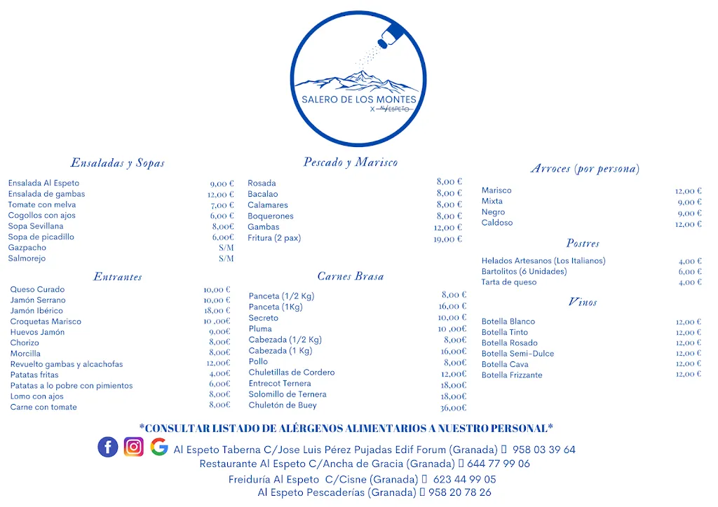 Menu_Restaurante El Salero De Los Montes_Morelábor_image_1