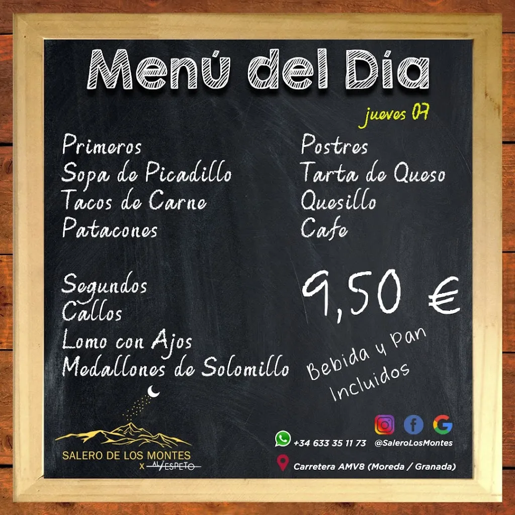 Menu_Restaurante El Salero De Los Montes_Morelábor_image_2