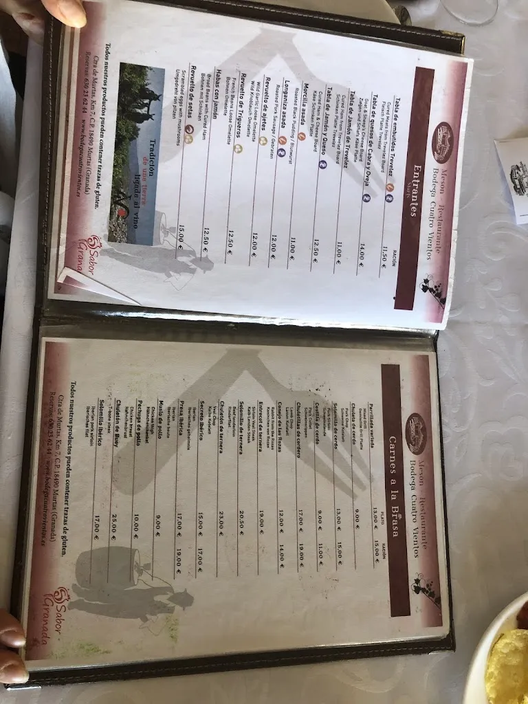 Menu_Finca Cuatro Vientos_Murtas_image_1