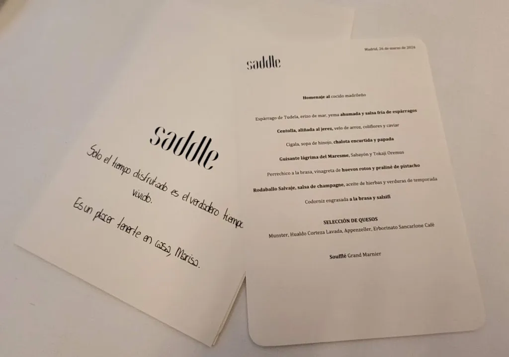 Menu_Saddle Madrid_Nevada_image_2