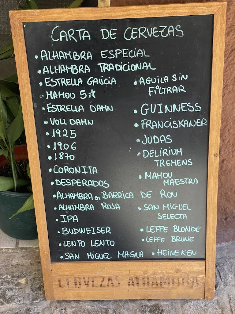Menu_Bar La Plaza_Nigüelas_immagine_3