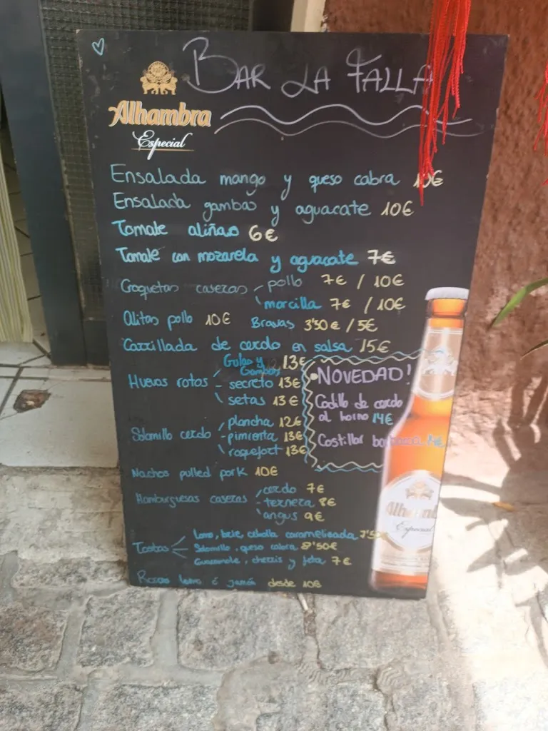 Menu_Bar La Plaza_Nigüelas_immagine_4