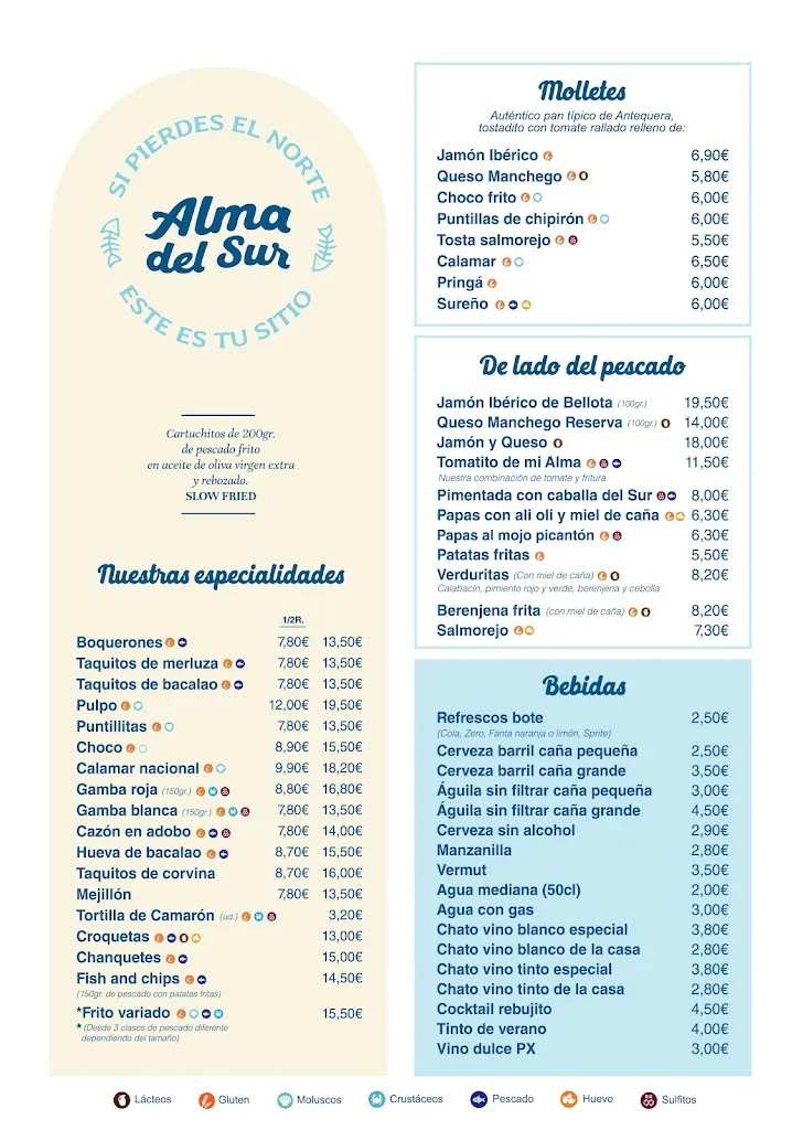 Menu_Alma del Sur_Alicante/Alacant_immagine_2