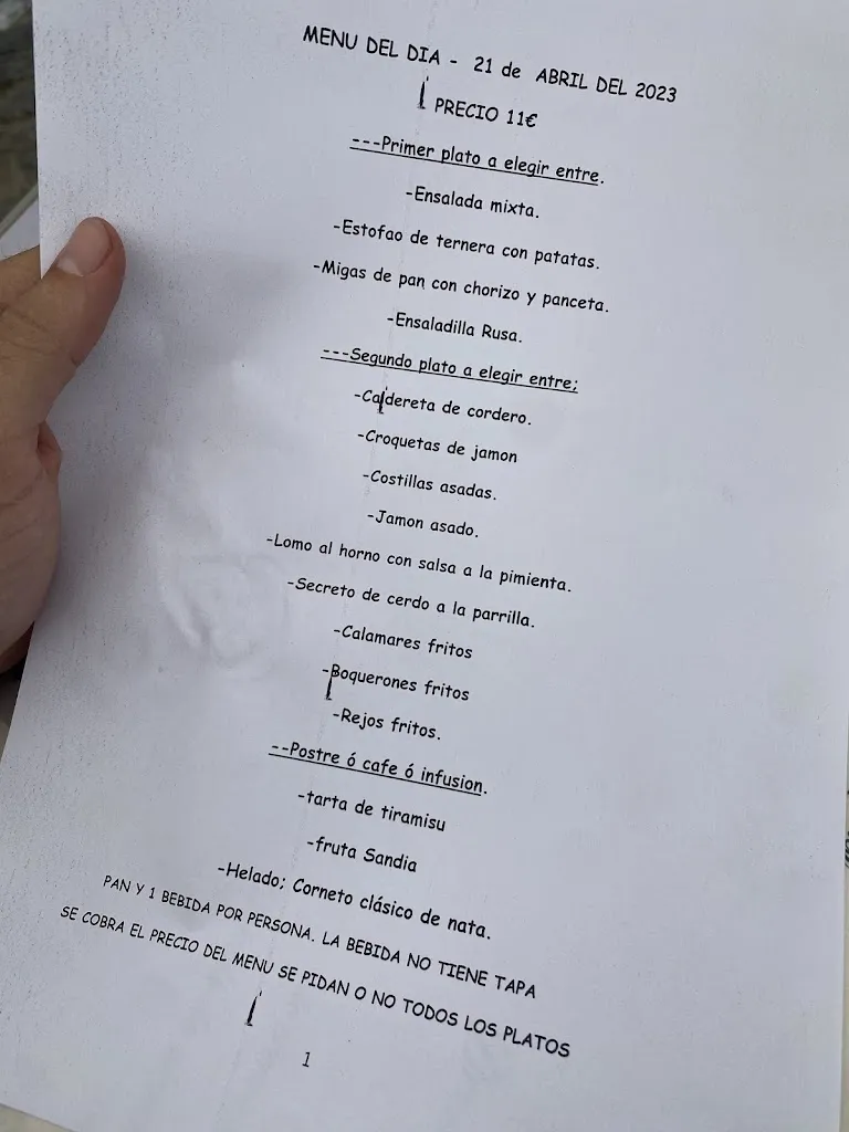 Menu_Restaurante El Pregonero_Montefrío_image_4