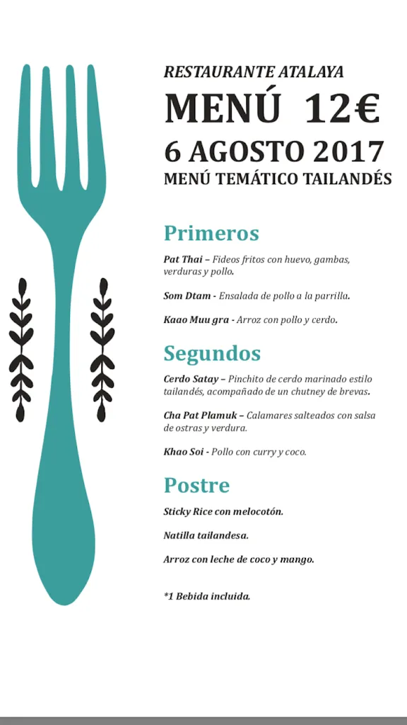 Menu_Restaurante Atalaya_Montefrío_immagine_1